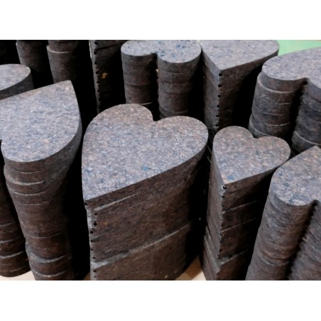 Placas corcho "Ebano Soft" 950x640x8 mm