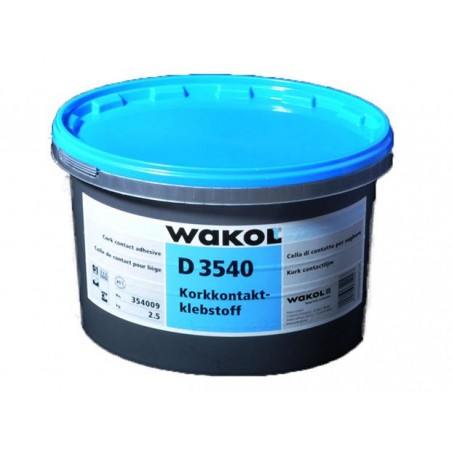 Bote 2,5 kg cola de contacto Wakol D 3540