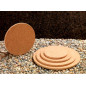 salvamanteles corcho aglom. 245x10 mm