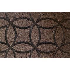 Corcho acústico decorativo Aglocork Circles 40 mm