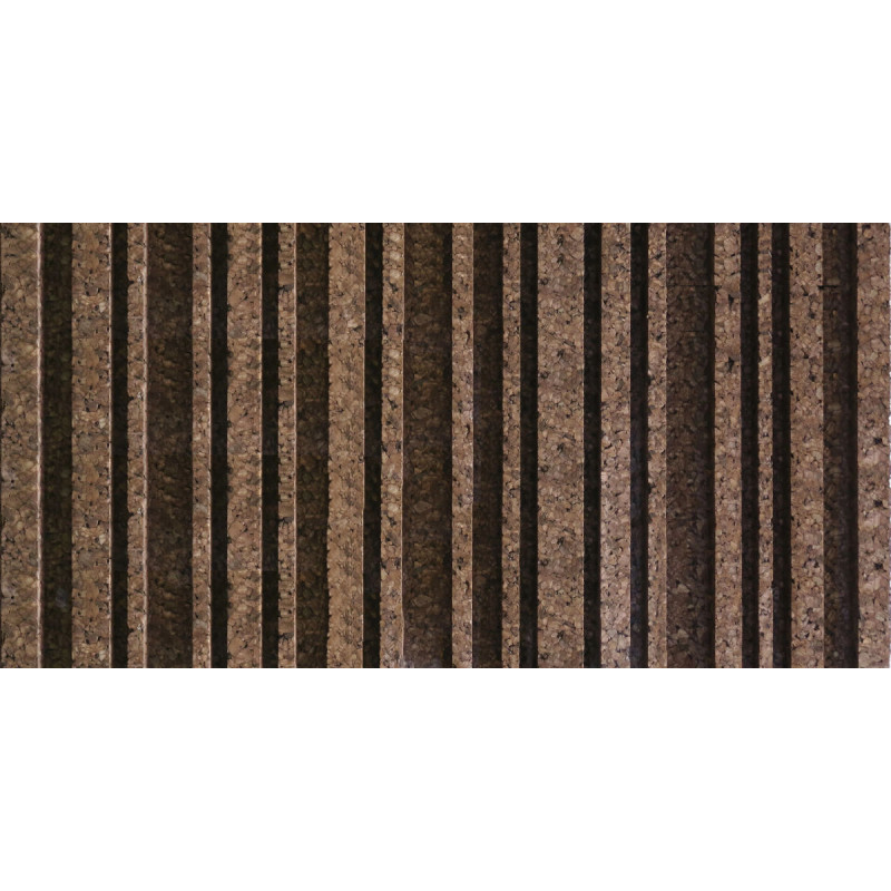 Corcho acústico decorativo Aglocork Barcode 50 mm