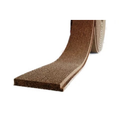 Mini-Rollo Nauticork 5 mm con ranura para calafateado