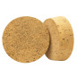 Bolsa 10 u. tapón rodaja corcho natural 110x100 mm