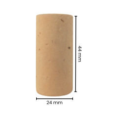 Bolsa 100 u. tapones cilíndricos 1ª 44x24 mm