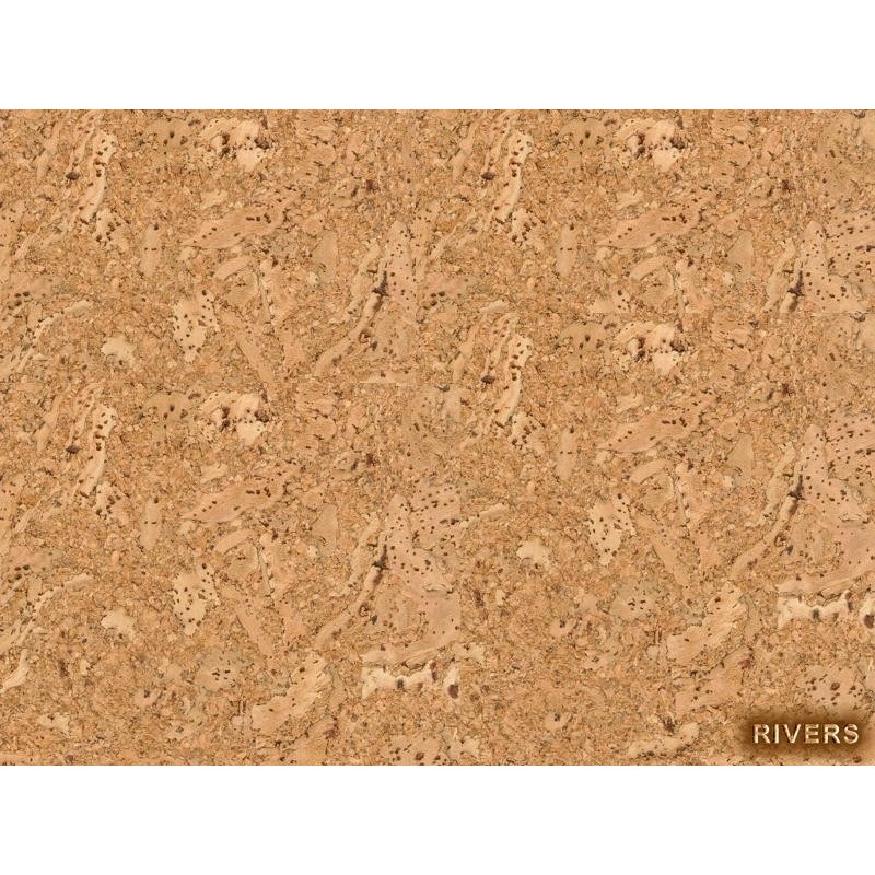 Corcho decorativo "River" 3 mm