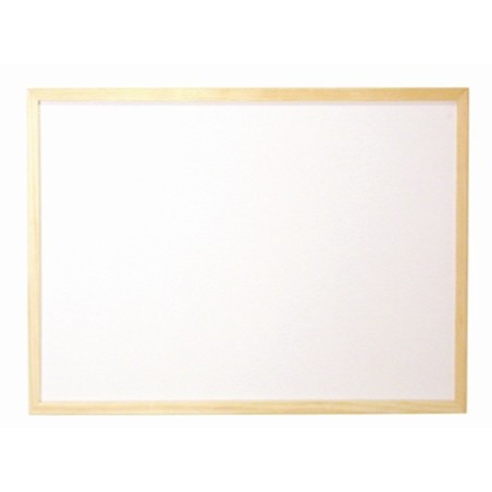Pizarra blanca rotulable  m/mad. "I" 40x30 cm