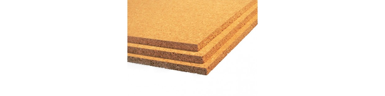 Placas de corcho de grano medio: versátiles y resistentes - Corkshopbcn