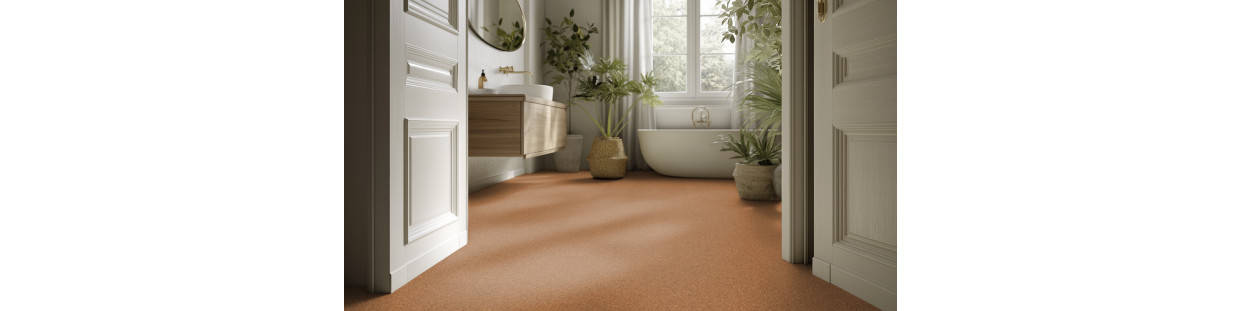 Suelos flotantes Cork con diseño de corcho natural - Corkshop BCN